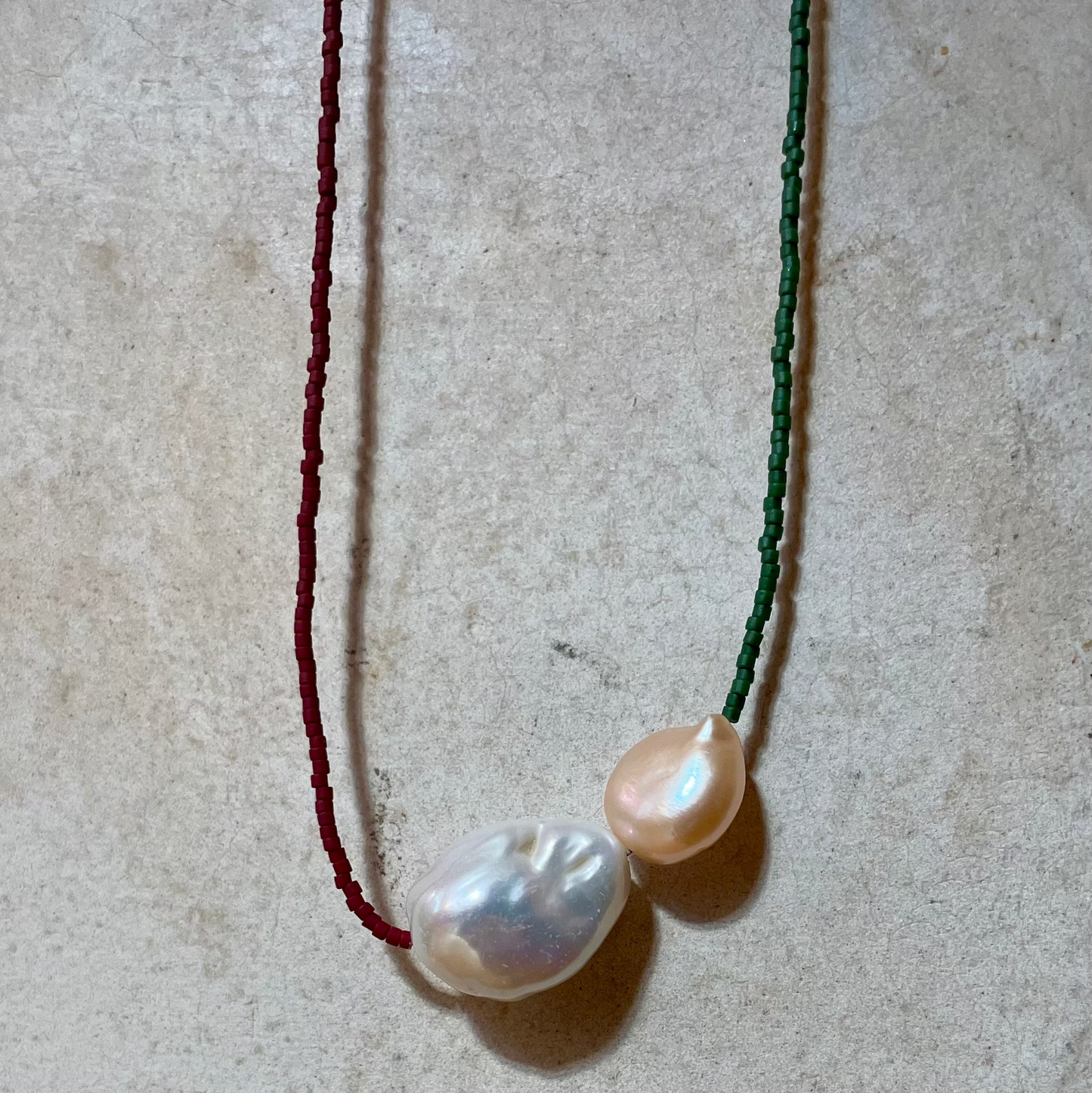 Burgundy + Olive Green